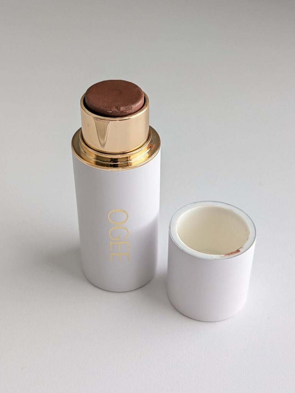 Ogee Hydraganics Sculpted Face Stick Copper Full Size 8 g .28 oz NEW *Cap Nicks* - Picture 2 of 7